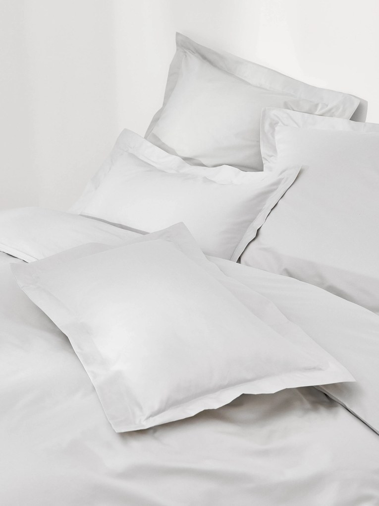 Capa de edredão em cetim de algodão Premium