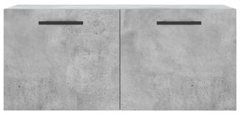 Armário parede 80x36,5x35 cm derivados madeira cinzento sonoma