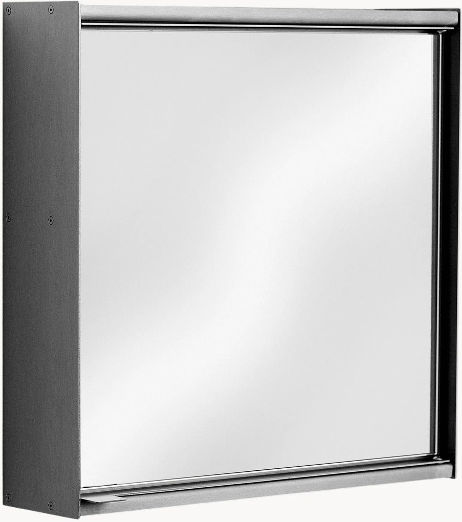 Armário de casa de banho com espelho em aço inoxidável Taper