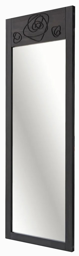 Espelho Cheval Roses – Anthracite – 55 cm x 155 cm