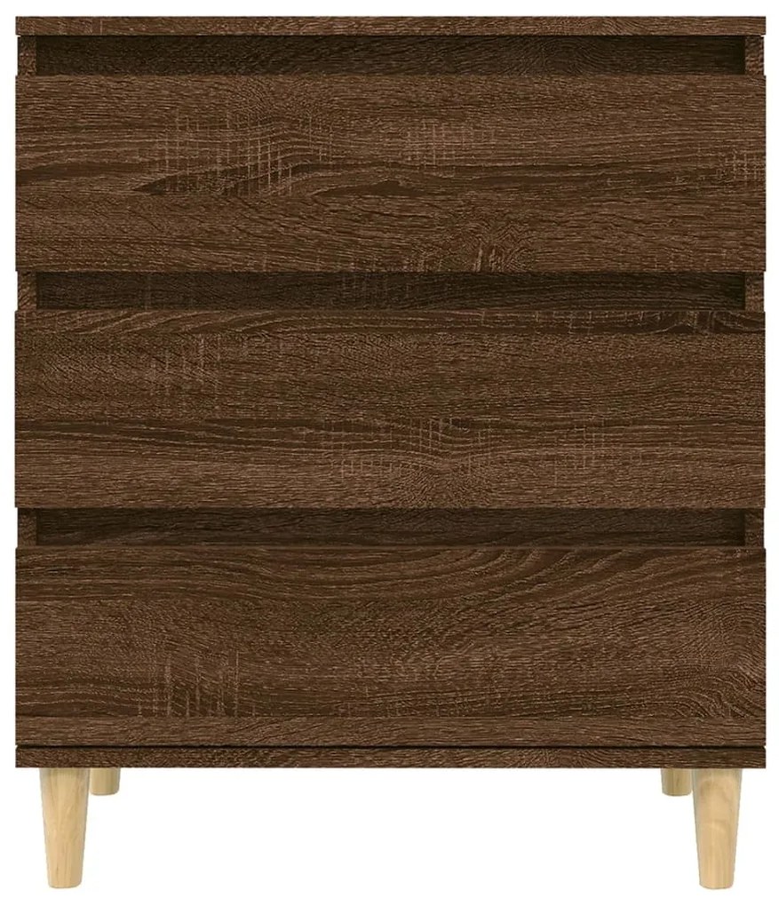 Aparador 60x35x70 cm derivados de madeira carvalho castanho