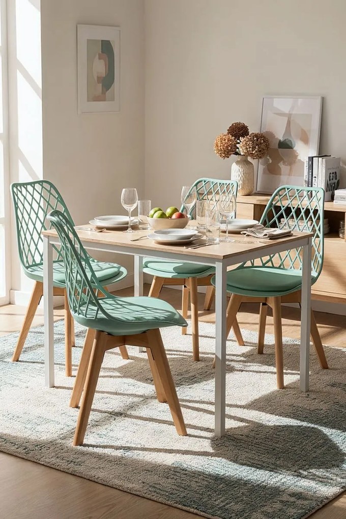 Pack 4 Cadeiras Mima - Celadon