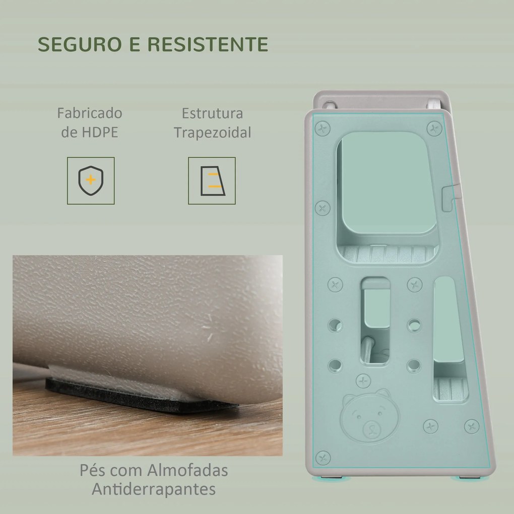 Torre de Aprendizagem para Crianças Banco Infantil com Altura Ajustáve