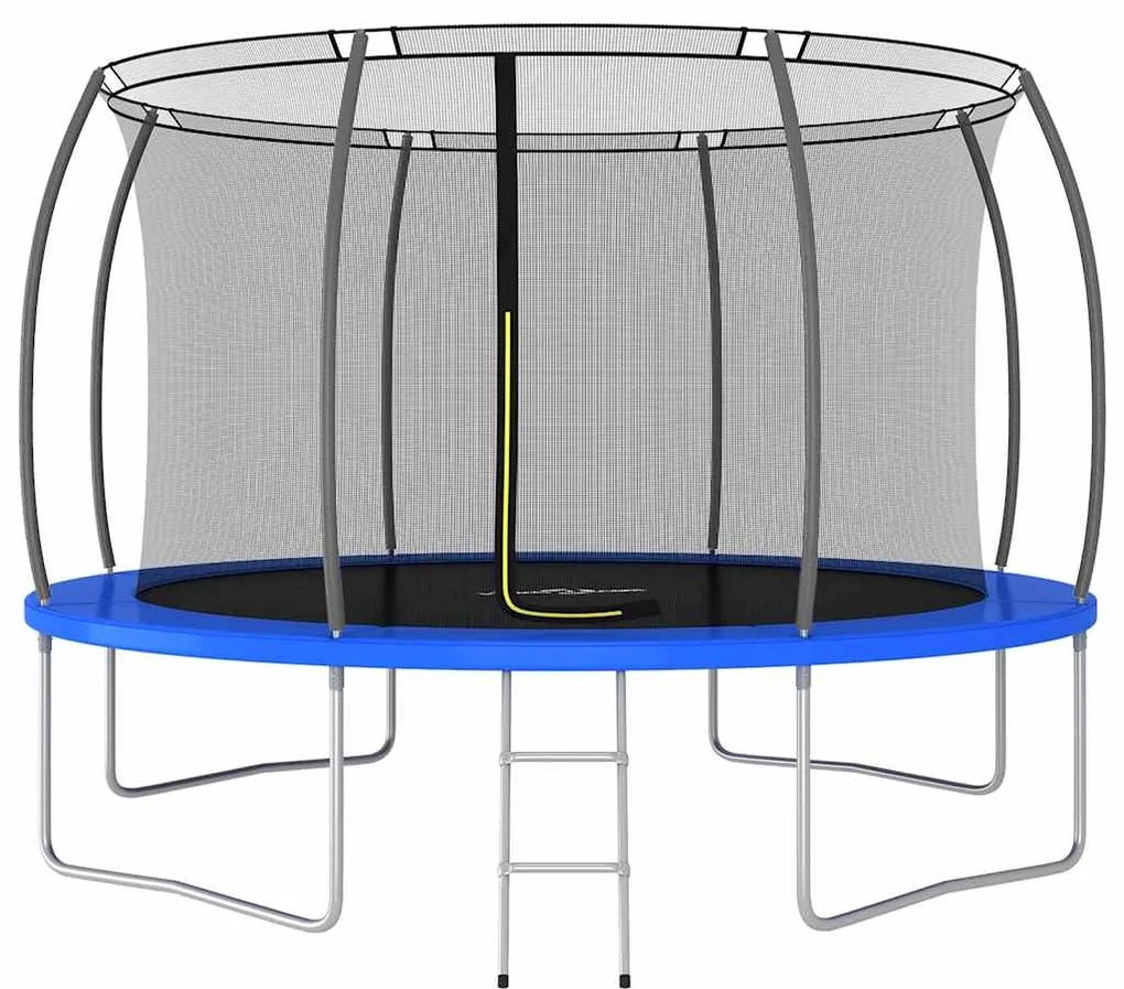 Conjunto de trampolim redondo 366x80 cm 150 kg