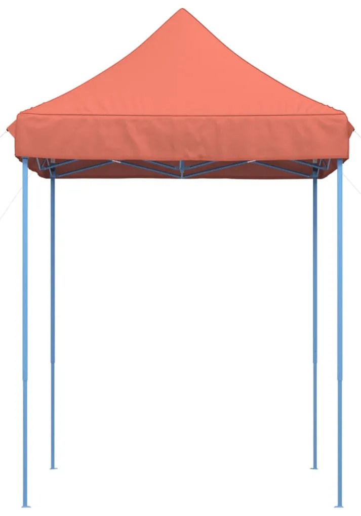 Tenda para festas pop-up dobrável 200x200x306 terracotta