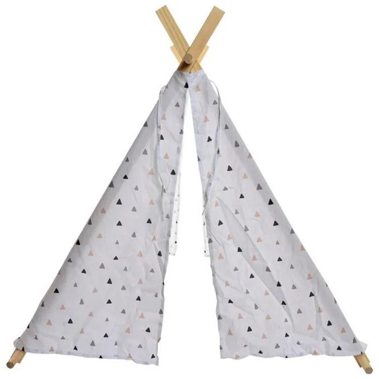 Tenda de Campanha DKD Home Decor Algodão Madeira Unicórnio (110 x 110 x 106 cm)
