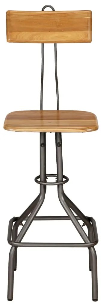 Conjunto de bar 3 pcs teca recuperada maciça