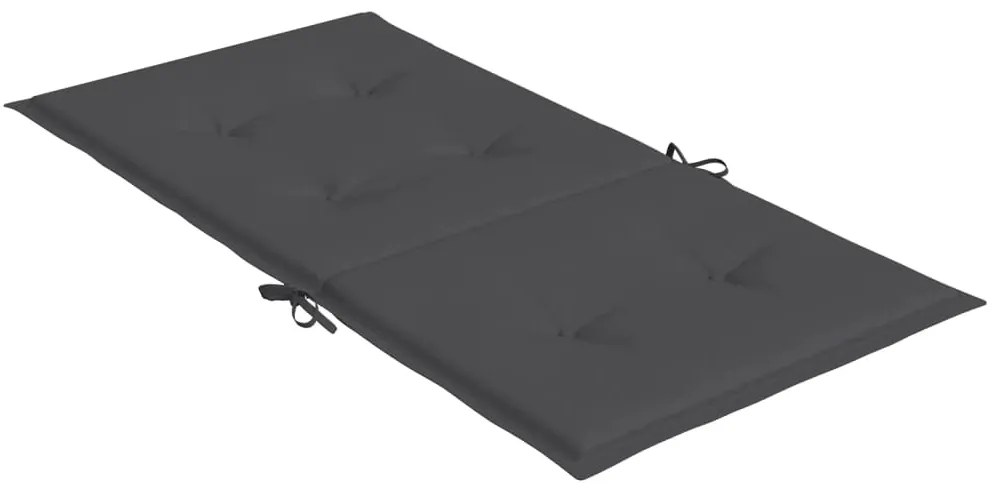 Almofadões lombares p/ cadeiras 4pcs 100x50x4cm mesclado tecido