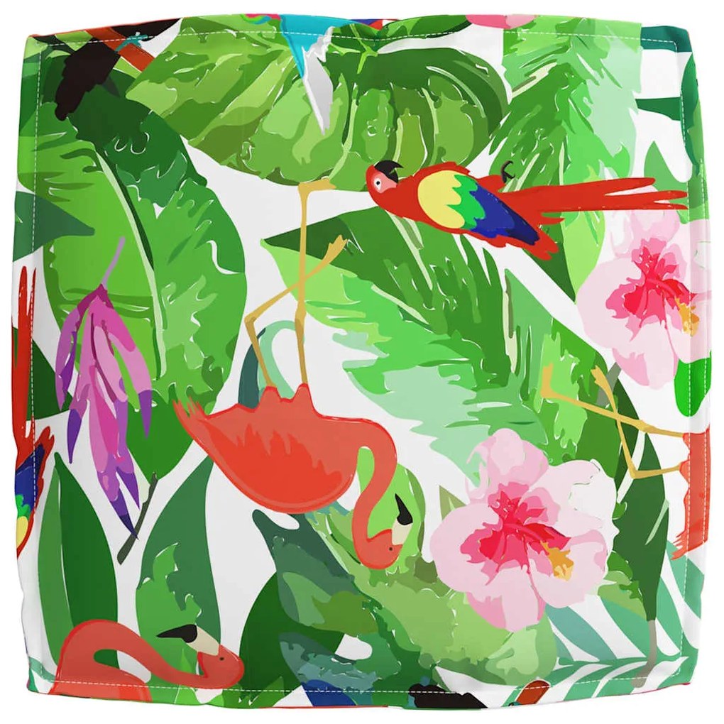Almofada de Palete pra Assento Selva Tropical 50x50x12 cm Tecido Oxfor
