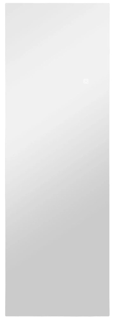 HOMCOM Grande Espelho de Parede LED de Comprimento Total 3 Cores de Luz Ajustáveis Função de Memória 120x40 cm Transparente | Aosom Portugal