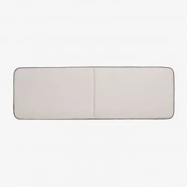 Cabeceira Em Bouclé De 220 Cm Romeo Caracóis Blanco & 200 - Sklum