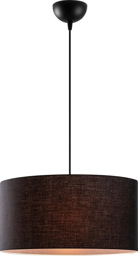 Candeeiro de Teto Abajur – Preto – 40 x 40 cm
