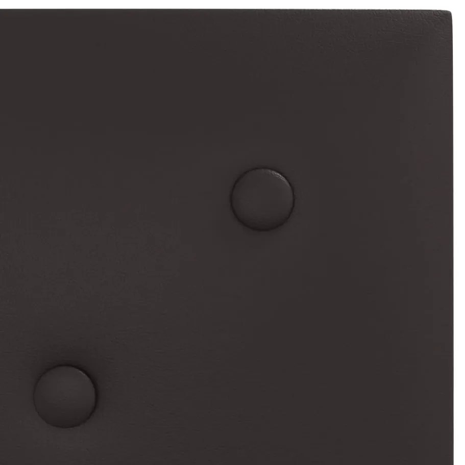 Painel parede 12 pcs 30x30 cm couro artificial 1,08 m² preto