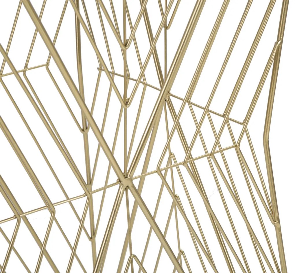 MESA DE APOIO 50X50X100 CM DOURADO