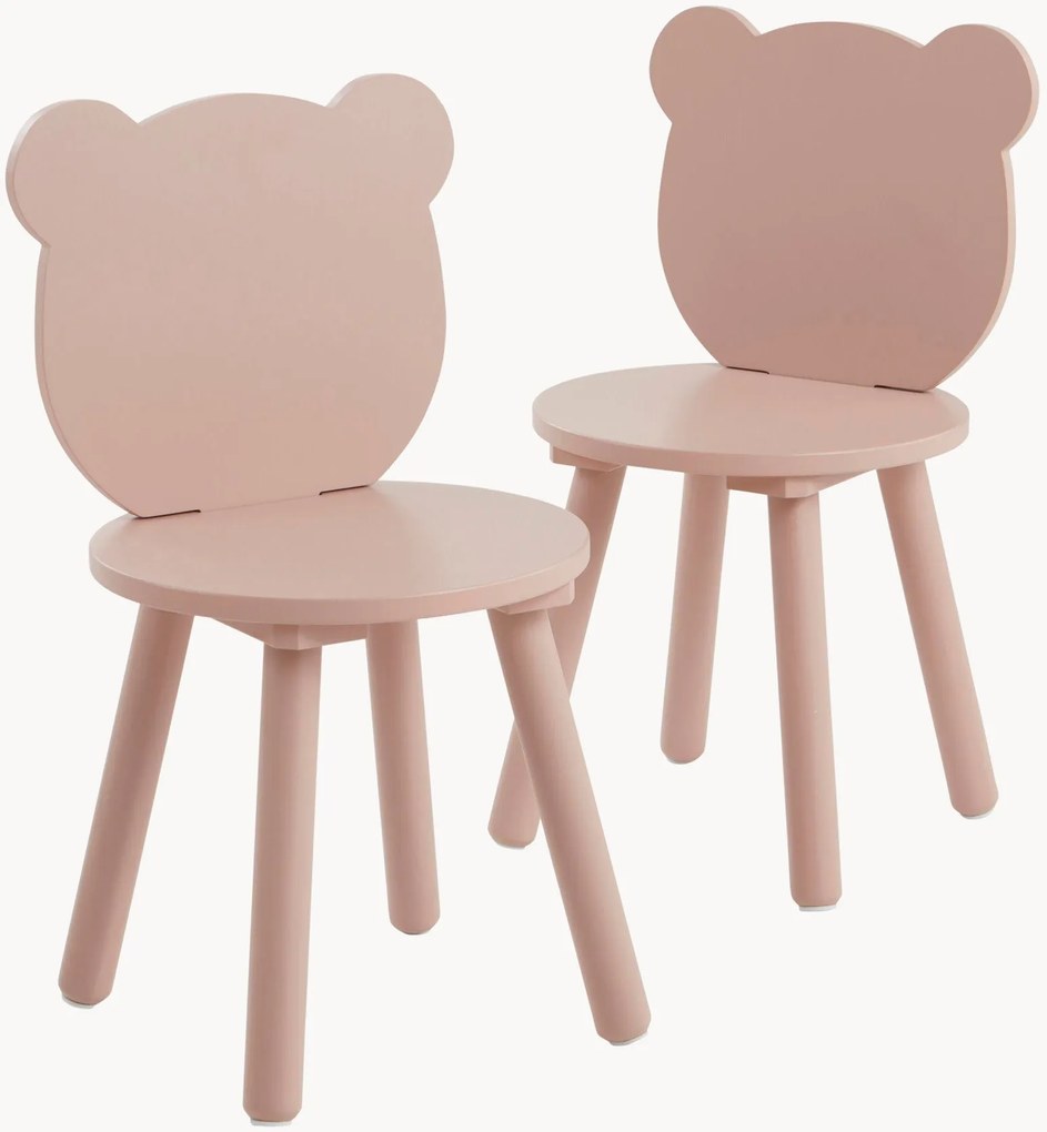 Cadeiras para crianças Beary, conjunto de 2