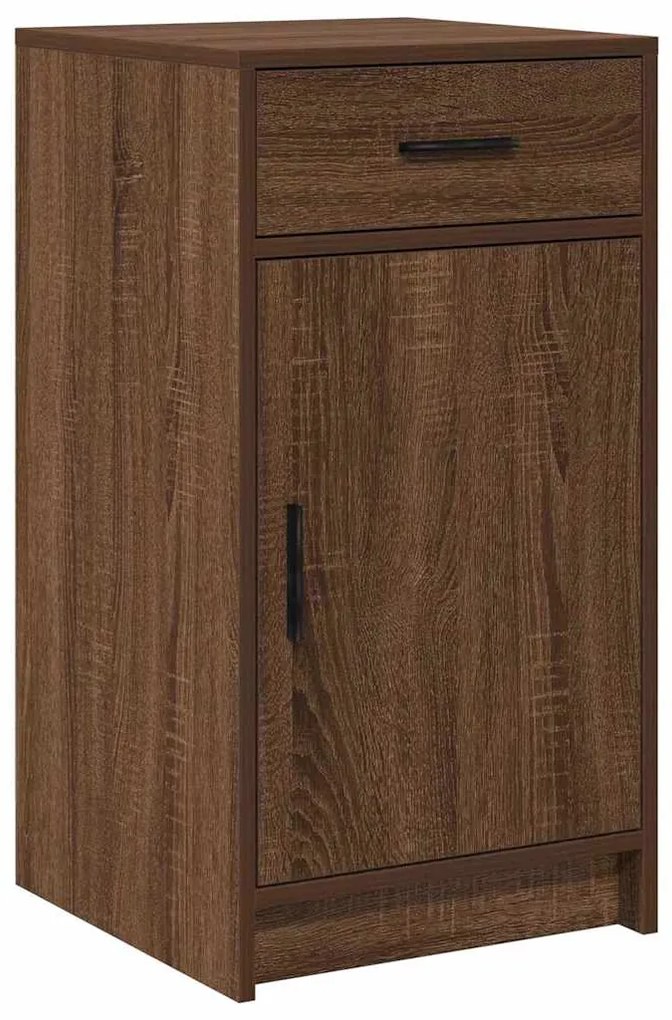 Armário vidaXL Castanho Carvalho 40x41x75 cm Madeira engenheirada