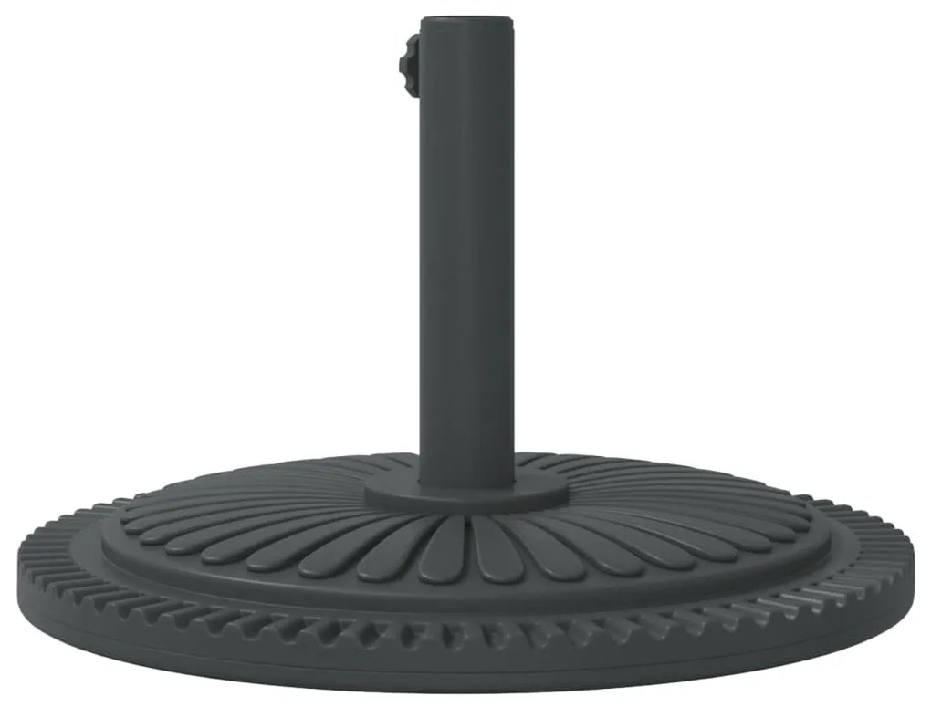 Base de guarda-sol para postes de Ø38/48 mm 12 kg redondo