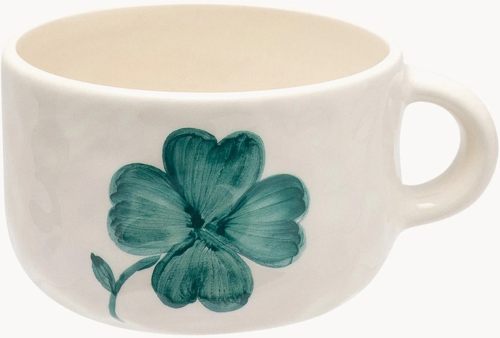 Caneca pintada à mão Shamrock