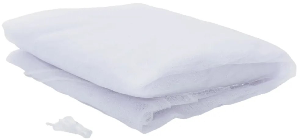 Rede mosquiteira para guarda-sol malha 220 Φ330x250 cm branco