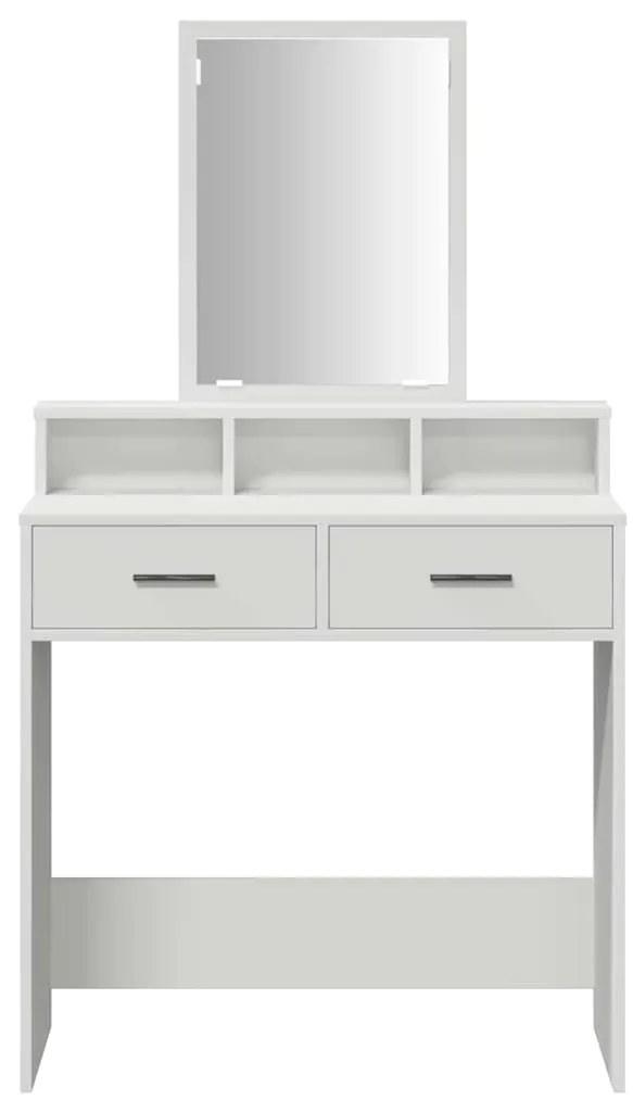 Touceador vidaXL com Gavetas Branco 79x41x140 cm