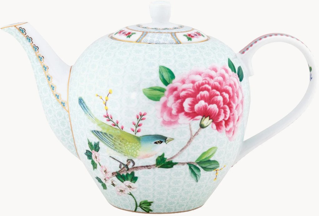 Bule de porcelana Blushing Birds