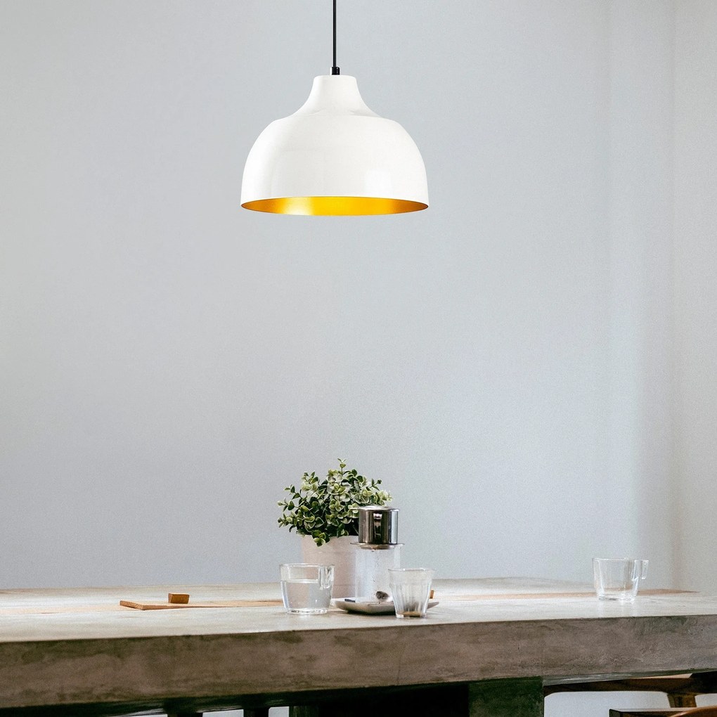 Chandelier Berceste – Ouro – 31 x 31 cm