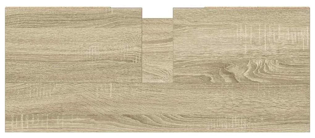Armário p/ casa banho 80x33x60cm deriv. madeira carvalho sonoma