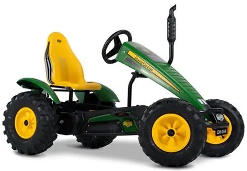 BERG BERG JOHN DEERE BFR-3 Kart A PEDAIS CRIANÇAS E ADULTOS +5 ANOS (3 Velocidades)