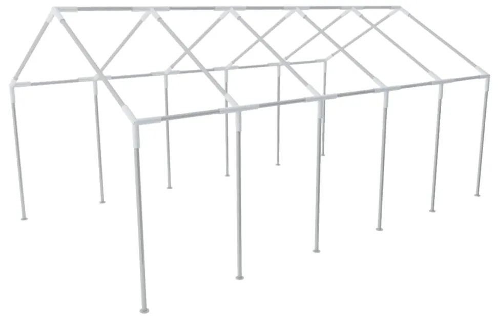 vidaXL Estrutura de aço para tenda de festa 10 x 5 m