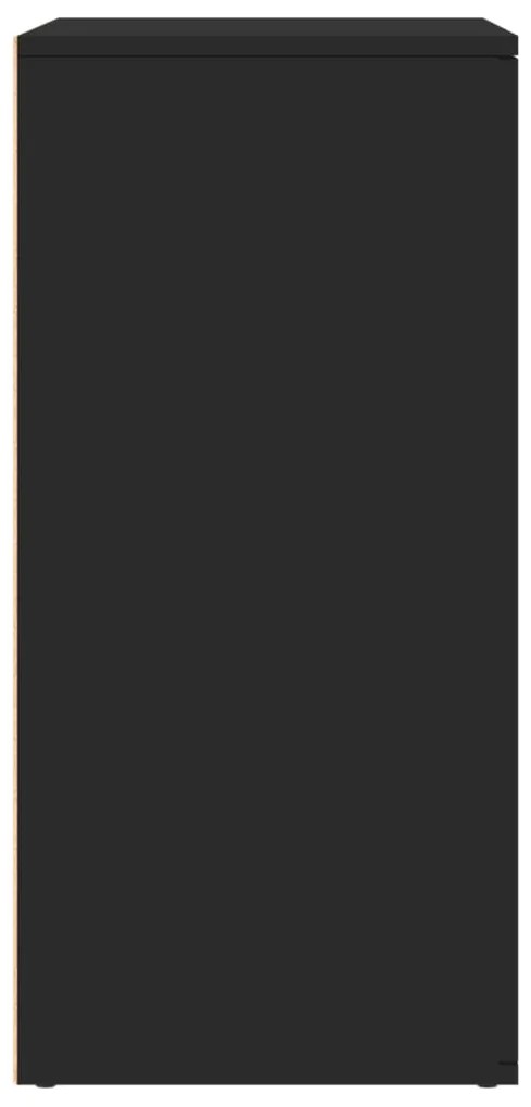 Aparador 79x38x80 cm derivados de madeira preto