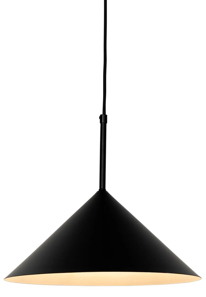 Candeeiro de suspensão design preto - Triangolo