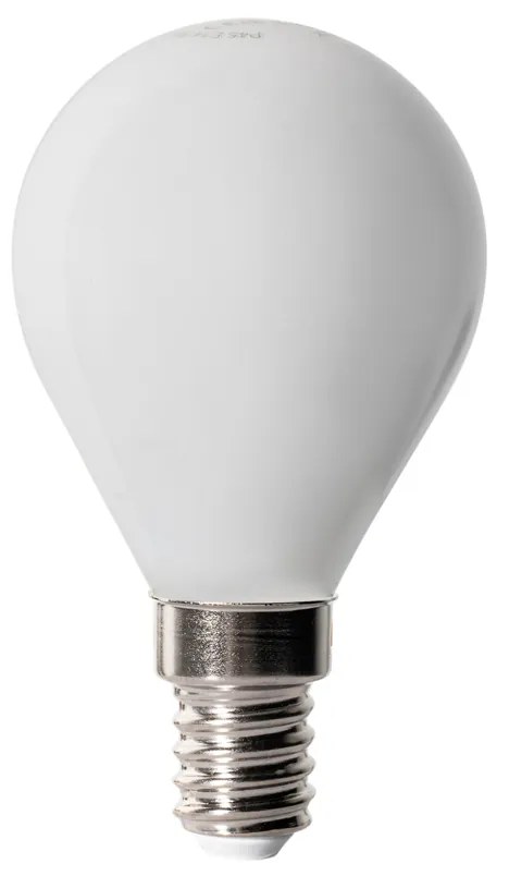 Set van 5 E14 dimbare LED lampen P45 opaal 5W 470 lm 3000K