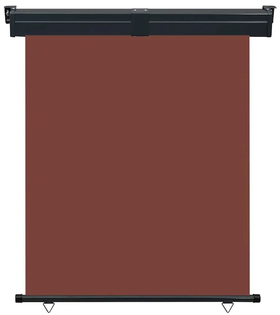 Toldo lateral para varanda 145x250 cm castanho