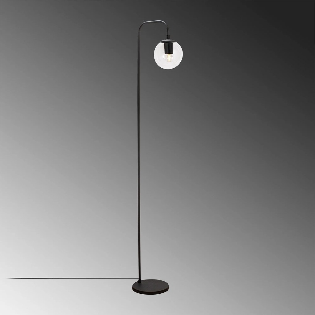 Candeeiro de Pé Viran – Preto – 27 x 27 x 146 cm