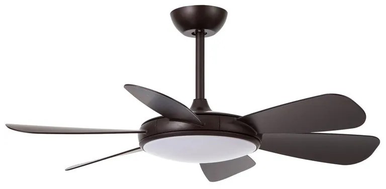 Mode DC LED Ceiling Fan 24W CCT Black