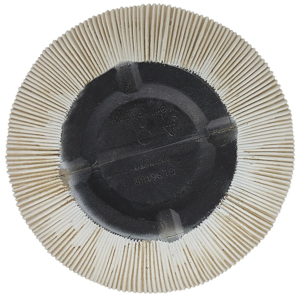 Vaso de flores creme 44 x 44 x 48 cm CHIOS Beliani