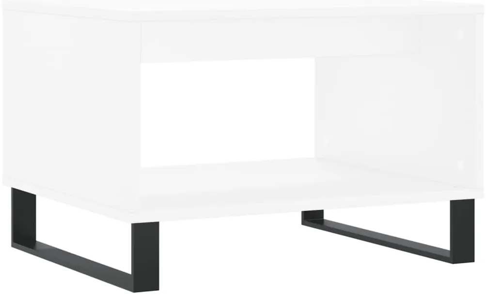 Mesa de centro 60x50x40 cm derivados de madeira branco