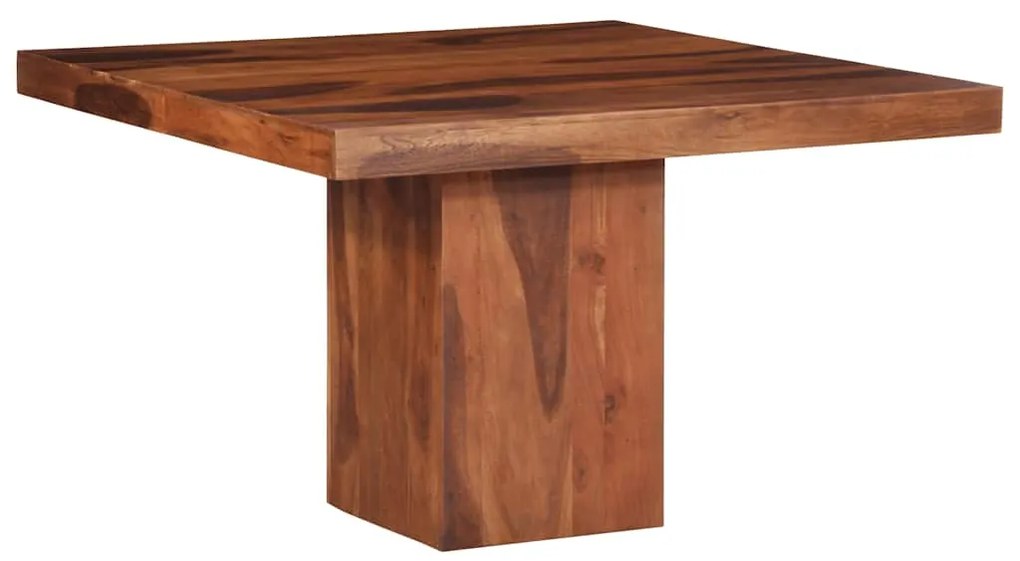vidaXL Mesa de jantar 120x120x77 cm madeira maciça de acácia
