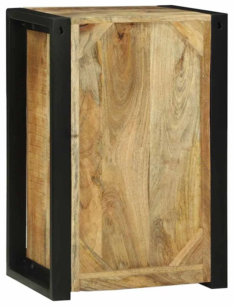 Armário de casa de banho 40x30x60 cm de madeira maciça em mangueira ás