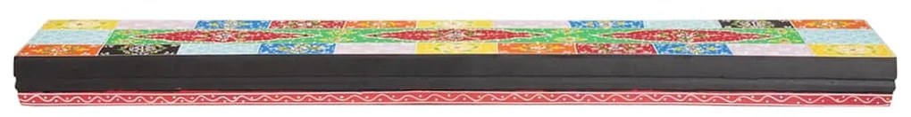 Prateleiras de Parede 2 pcs 100x20x6 cm Madeira Sólida de Mangueira