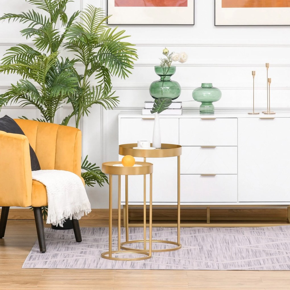 Conjunto de 2 Mesas de Centro Light - Design Moderno