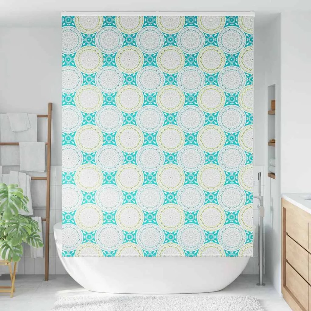 Rolo de Duche Estores cassete 150x240 cm Largura Tecido 146 cm