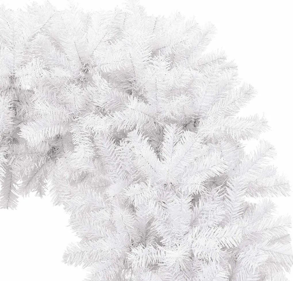 Grinalda de Natal 240 cm branco