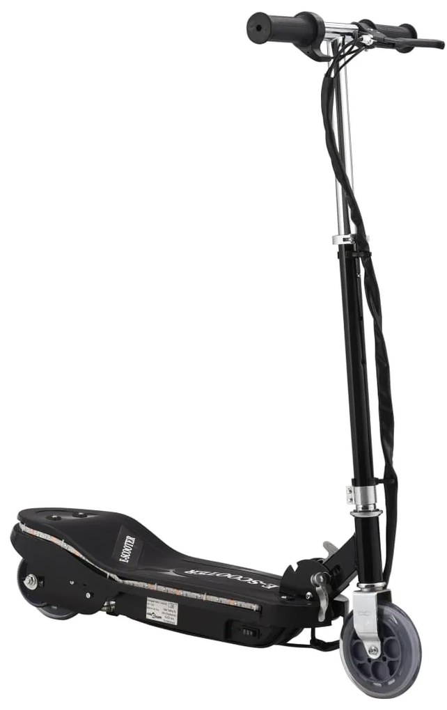 Trotinete/scooter elétrica com LEDs 120 W preto