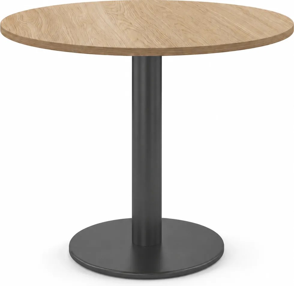 Mesa de Reuniões Redonda Riva 1200×740 mm em Melamina