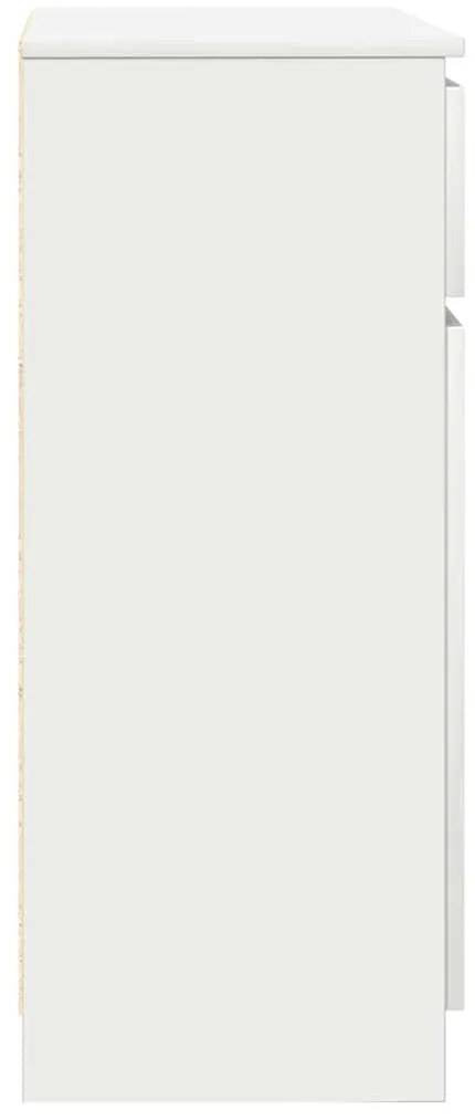Aparador c/ gaveta 71x35x84 cm derivados de madeira branco