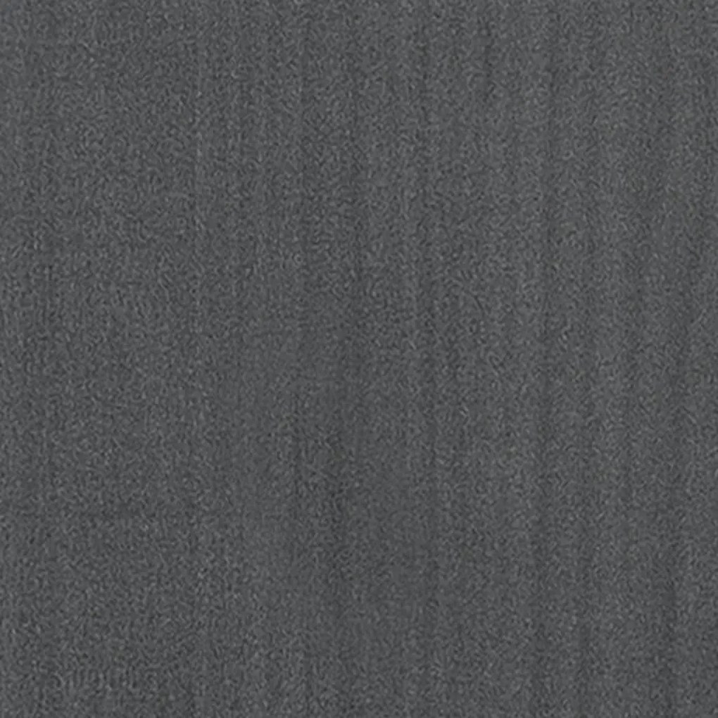 Estante c/ 5 prateleiras 40x30x175 cm madeira de pinho cinzento