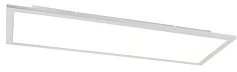Candeeiro de teto em aço 80 cm com LED e comando remoto - Live Moderno