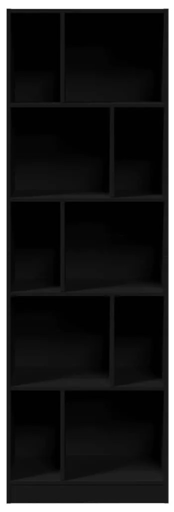 Estante 57x28,5x174 cm derivados de madeira preto