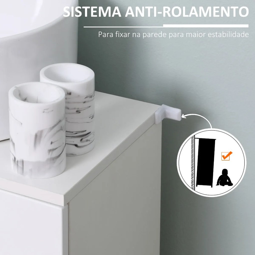 Armário de Lavatório Luana - Design Moderno